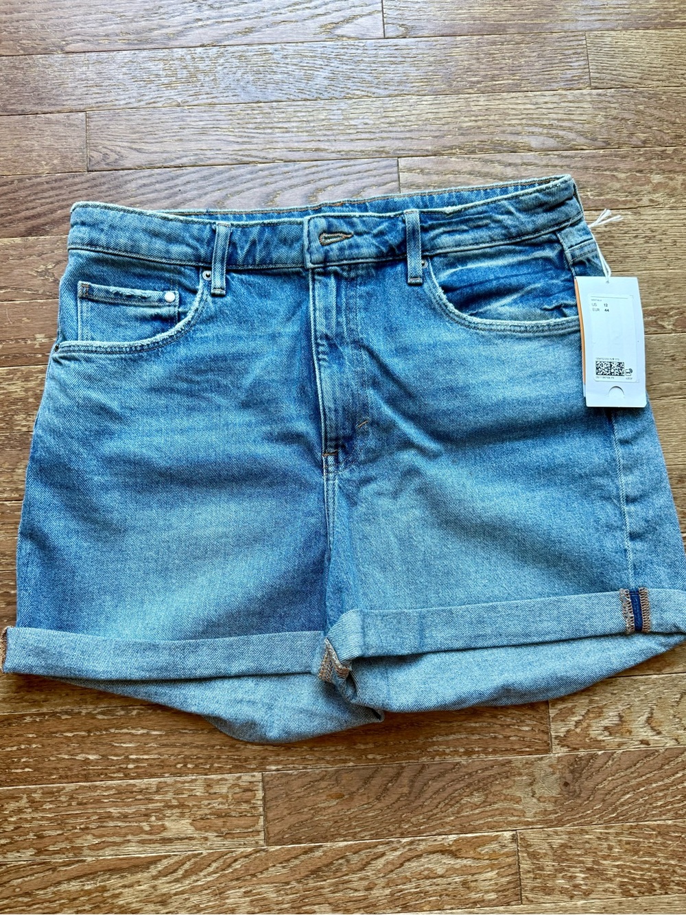 NWT H&M &Denim Mom Shorts